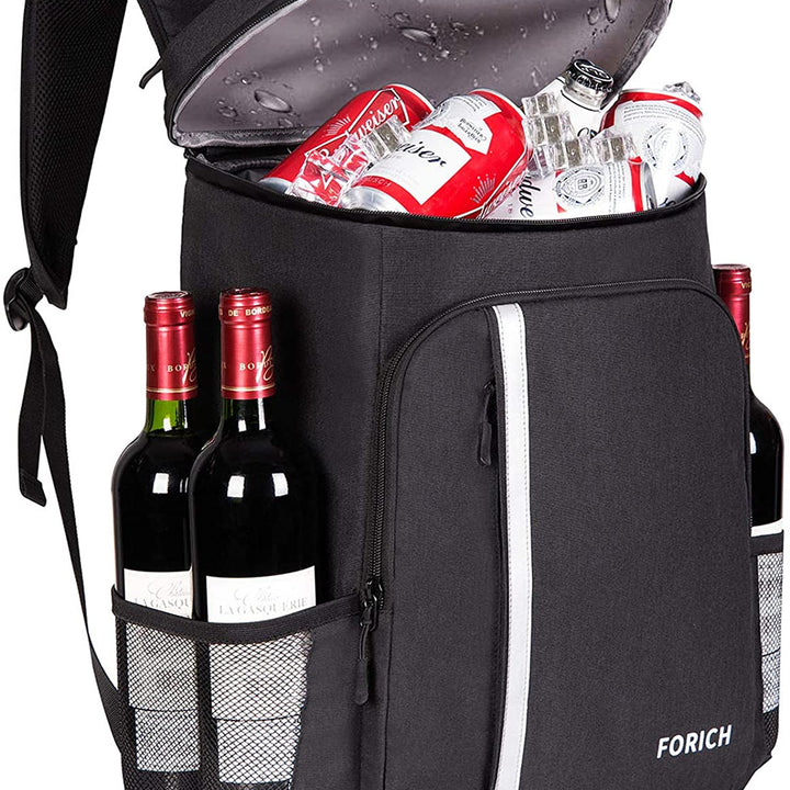 Backpack Cooler Leakproof Insulated Waterproof Backpack Cooler Bag, Lightweight Soft Beach Cooler Backpack for Men Women to Work Lunch Picnics Camping Hiking, 30 Cans