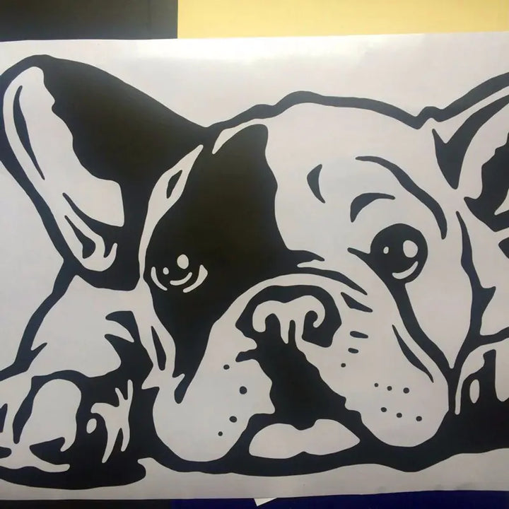 French Bulldog Wall Decal Decorative Wall Art (DW186)