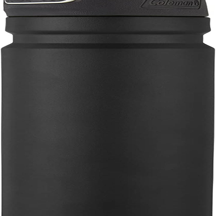 Autoseal Freeflow Stainless Steel Water Bottle, Black, 24Oz