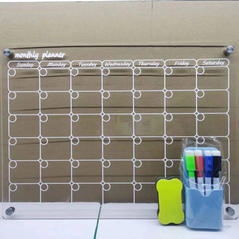 AITEE Magnetic Dry Erase Calendar for Refrigerator