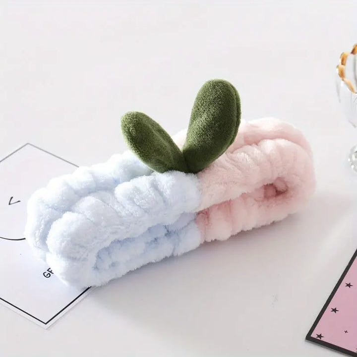 Kawaii Plush Hair Hoop Headband for Washing Face