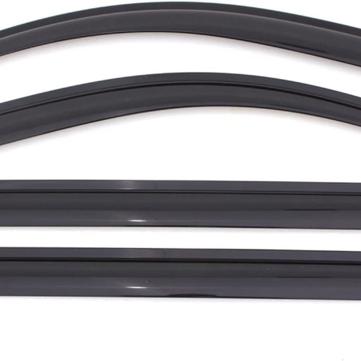 [] outside Mount Rain Guards for 2008 - 2020 Dodge Journey | Window Vent Visors, 4 Pcs. - Smoke | 94072