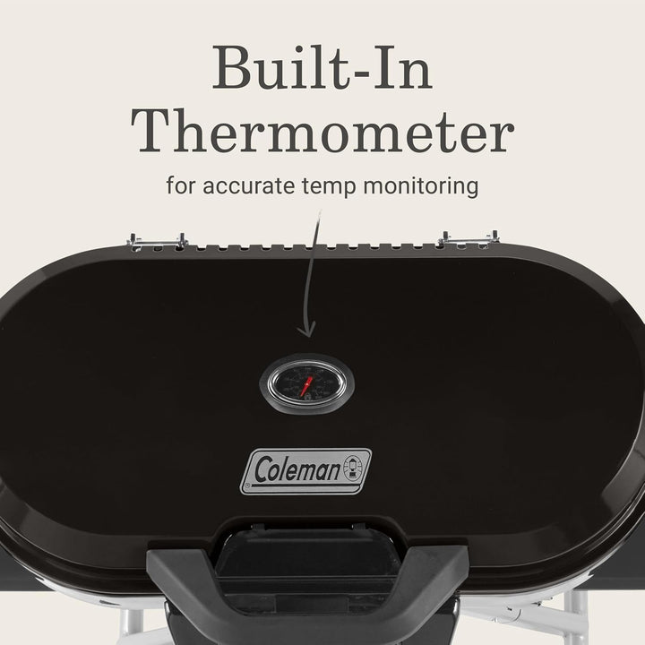 Roadtrip 285 Portable Stand-Up Propane Grill with 3 Adjustable Burners & Instastart Ignition, 20,000 Btus of Power for Outdoor Cooking, Camping, Tailgating, Grilling, Bbqs, & More