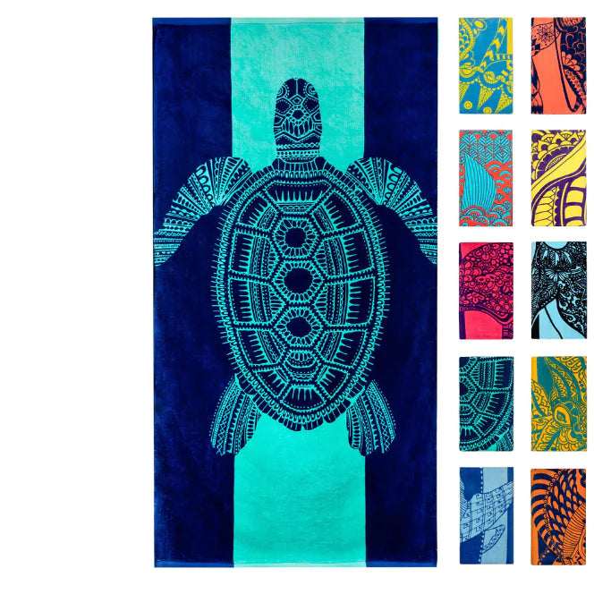 Cute Animal Beach Towel