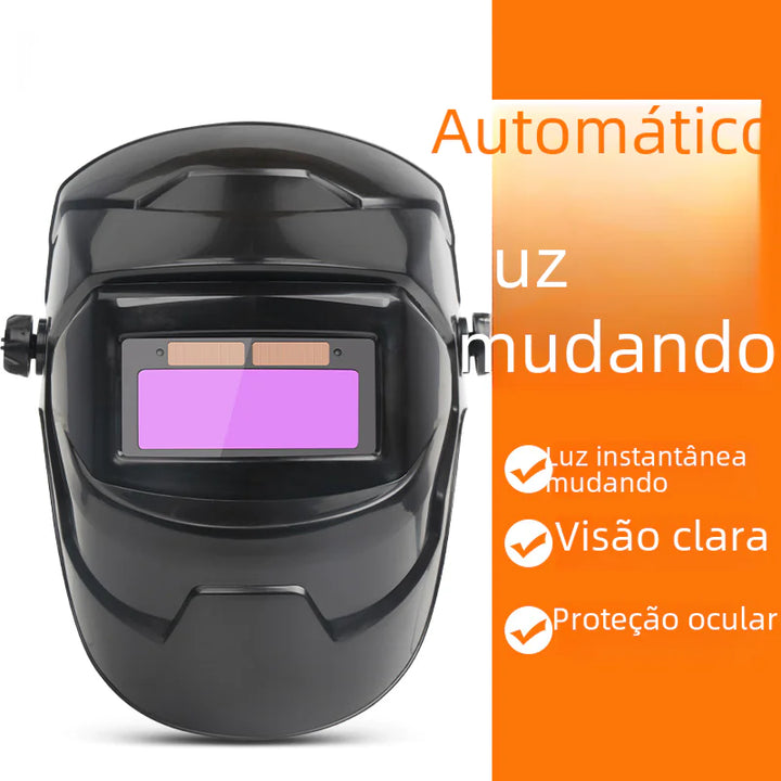 Solar Auto-Dimming Welding Helmet for Arc Welding