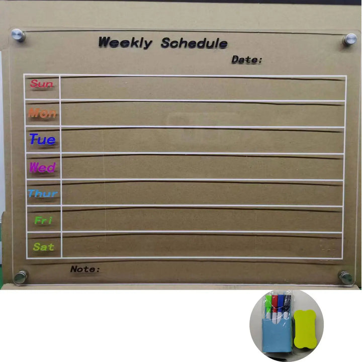 AITEE Magnetic Dry Erase Calendar for Refrigerator