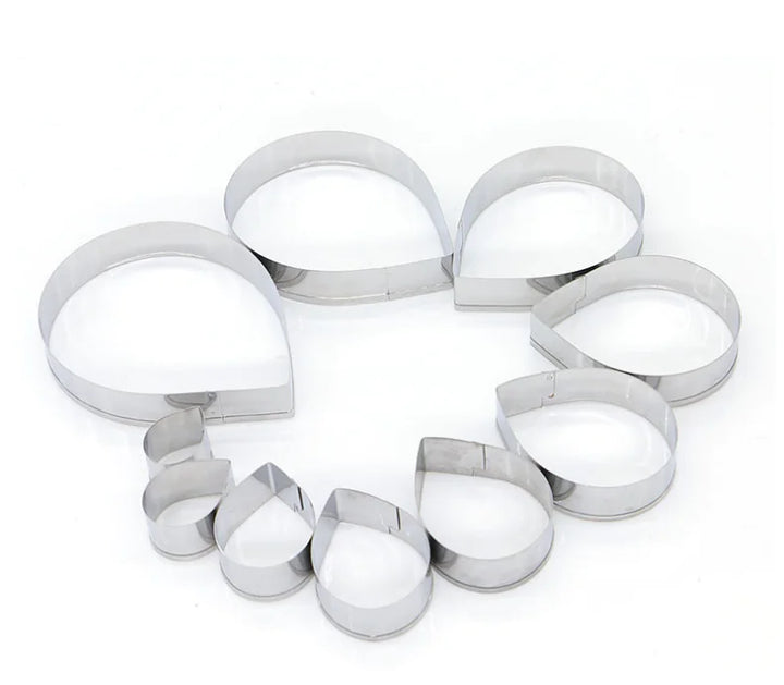 Rose Flower Mold and Petal Cutter for Cake Decorating