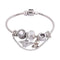 Glass Rhinestone Beads for Hand-String Ornaments