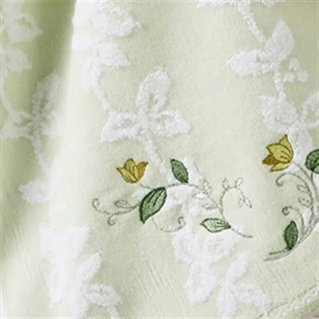 High-Quality Cotton Embroidered Towel for Adults 68x34cm