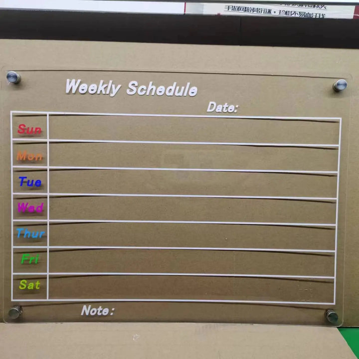 AITEE Magnetic Dry Erase Calendar for Refrigerator