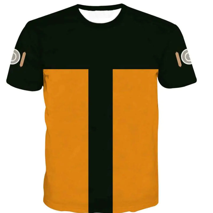 Fashionable Naruto Printed Short Sleeve Shirt