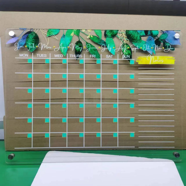 AITEE Magnetic Dry Erase Calendar for Refrigerator