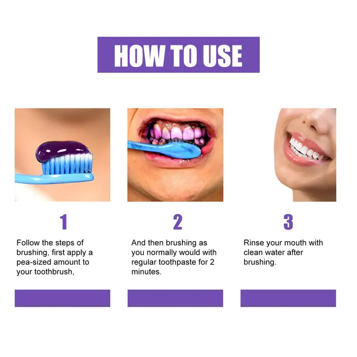 Tooth Whitening Toothpaste for Stain Removal and Brightening