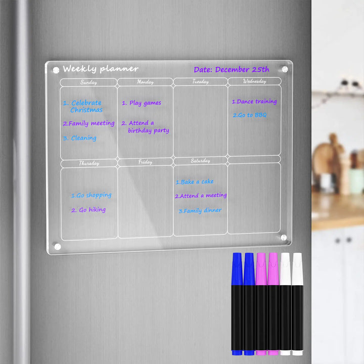 AITEE Magnetic Dry Erase Calendar for Refrigerator