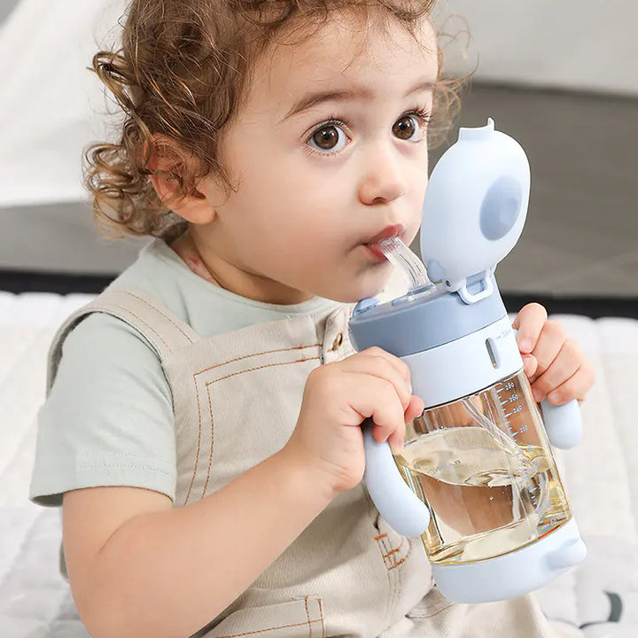 Kids PPSU Straw Cup - Leak-Proof Drinking Cup