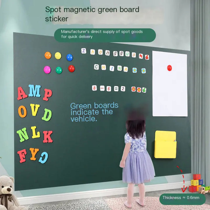 Magnetic Green Board for Home and Office Use