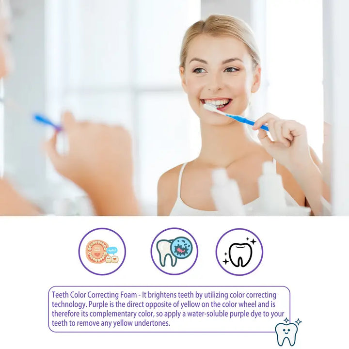 Tooth Whitening Toothpaste for Stain Removal and Brightening