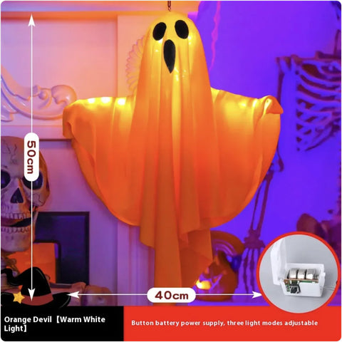 Glowing Scream Ghost Decor