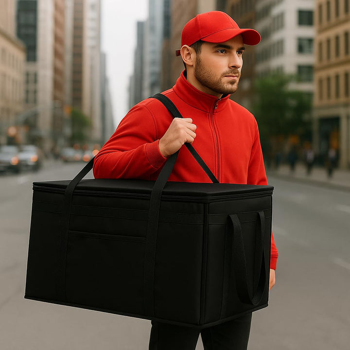 Catering Bag Doordash 22X14X13 3 Pack Insulated Food Delivery Bag Cooler Bags Keep Food Warm Therma Cooler Bags Therma Catering Shopper Accessories Hot
