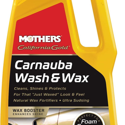 California Gold Carnauba Wash & Wax, 64 Oz. — Cleans, Shines & Protects – Gentle, Ph Balanced, Ultra-Sudsy for a Spot-Free, Brilliant Finish. Biodegradable & Won'T Strip Wax or Ceramic (05674)