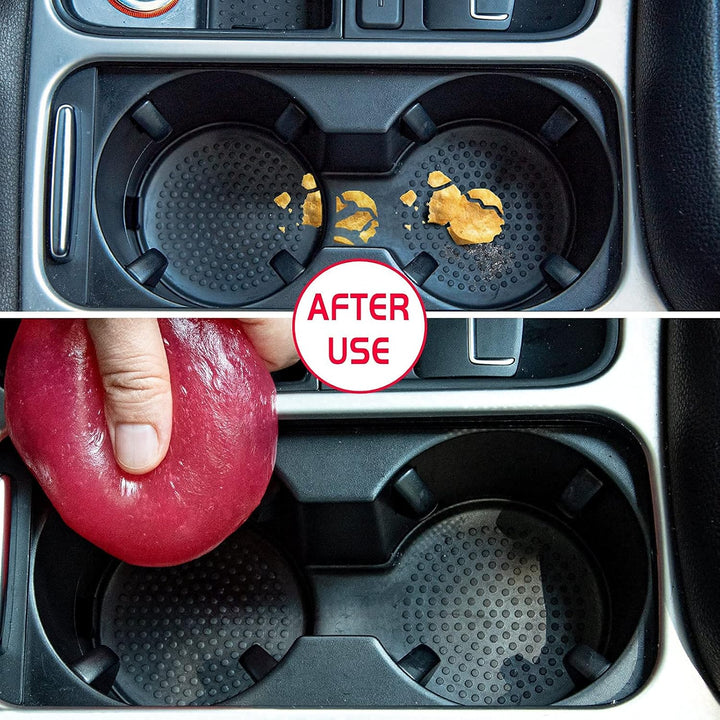 Car Cleaning Gel Car Cleaning Putty Car Slime for Cleaning Car Detailing Putty Detail Tools Car Interior Cleaner Automotive Car Cleaning Kits Yellow Rose