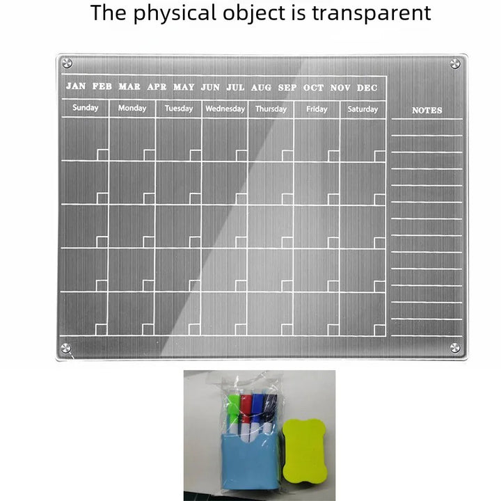 AITEE Magnetic Dry Erase Calendar for Refrigerator