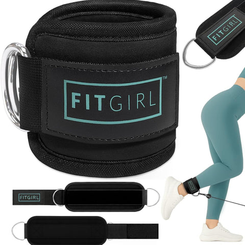 - Ankle Strap for Cable Exercise Machines, Work Out Cuff Attachment for Home & Gym, Glute Workouts - Kickbacks, Leg Extensions, Hip Abductors, for Exercise Machine Attachments