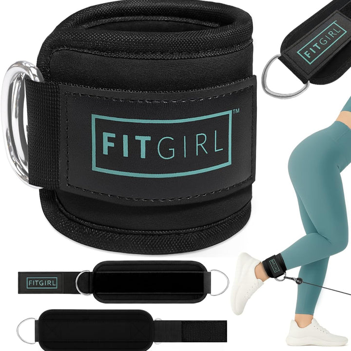 - Ankle Strap for Cable Exercise Machines, Work Out Cuff Attachment for Home & Gym, Glute Workouts - Kickbacks, Leg Extensions, Hip Abductors, for Exercise Machine Attachments