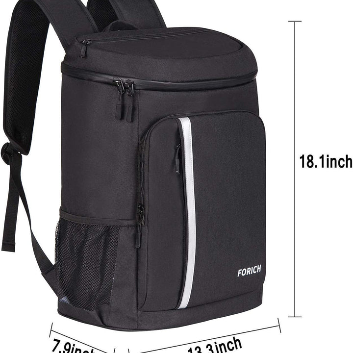 Backpack Cooler Leakproof Insulated Waterproof Backpack Cooler Bag, Lightweight Soft Beach Cooler Backpack for Men Women to Work Lunch Picnics Camping Hiking, 30 Cans