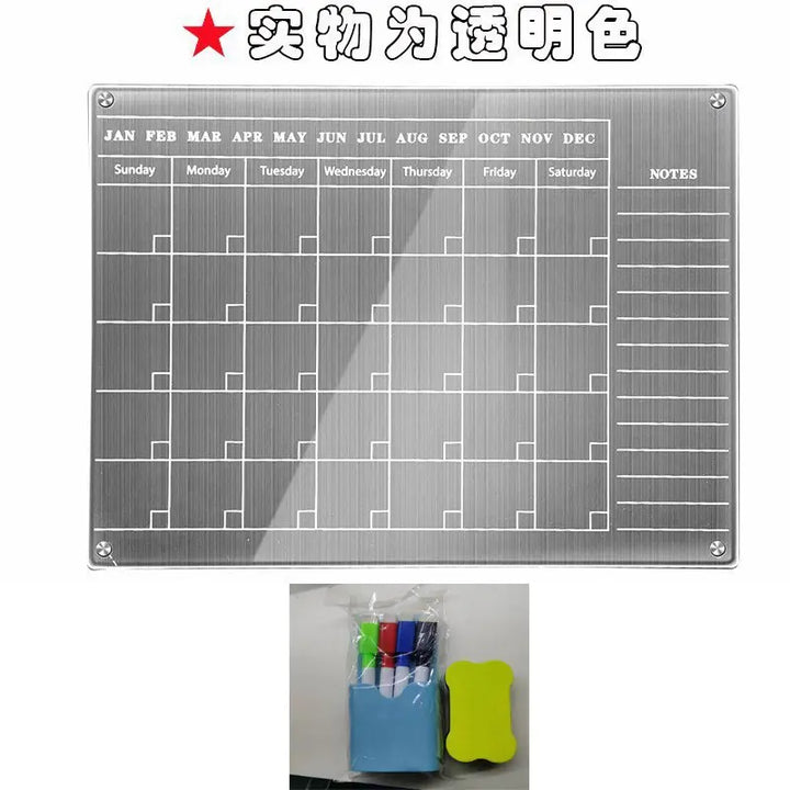 AITEE Magnetic Dry Erase Calendar for Refrigerator