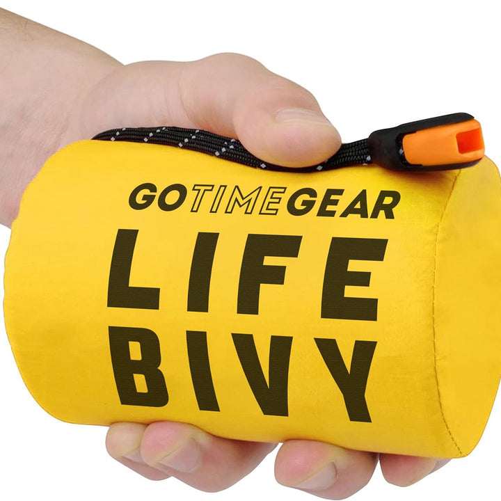 Life Bivy Emergency Survival Sleeping Bag Thermal Bivy - Use as Emergency Bivy Sack, Survival Sleeping Bag, Mylar Emergency Blanket