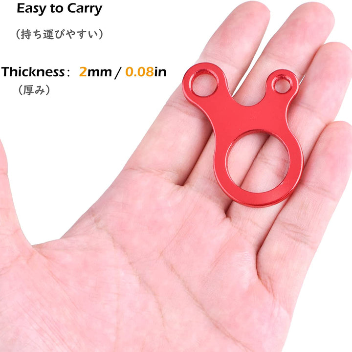 Guyline Cord Adjuster Rope Tensioner Tent Guy Line Paracord Tightener Loop Alien Aluminum Alloy for Camping Hiking (Blue (Snail Shape) - 12 Pack)