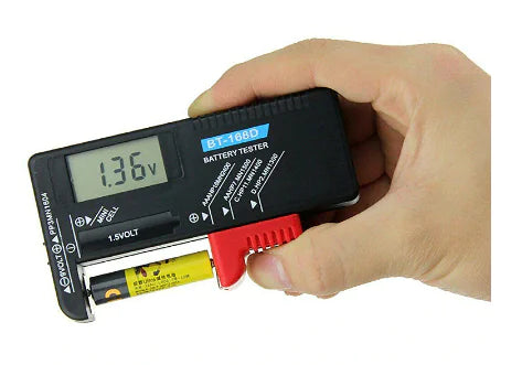 Battery Capacity and Voltage Tester Meter
