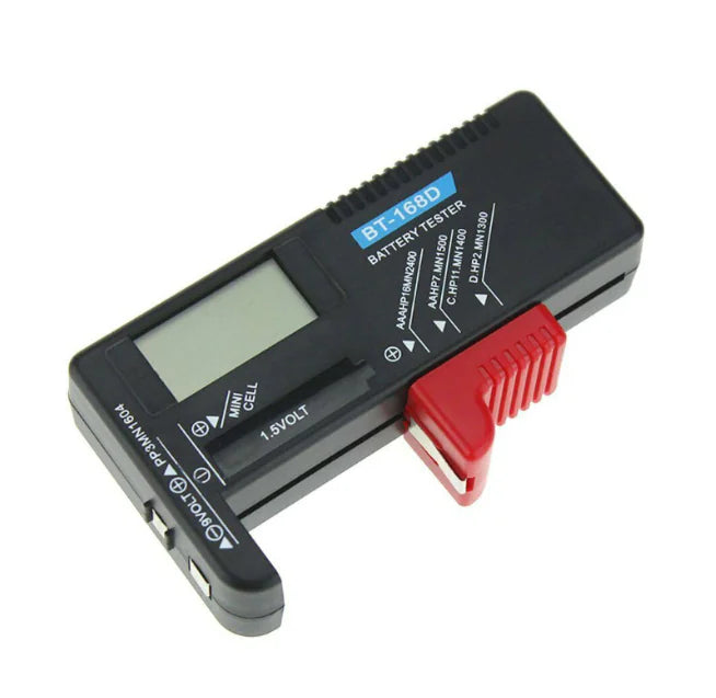 Battery Capacity and Voltage Tester Meter