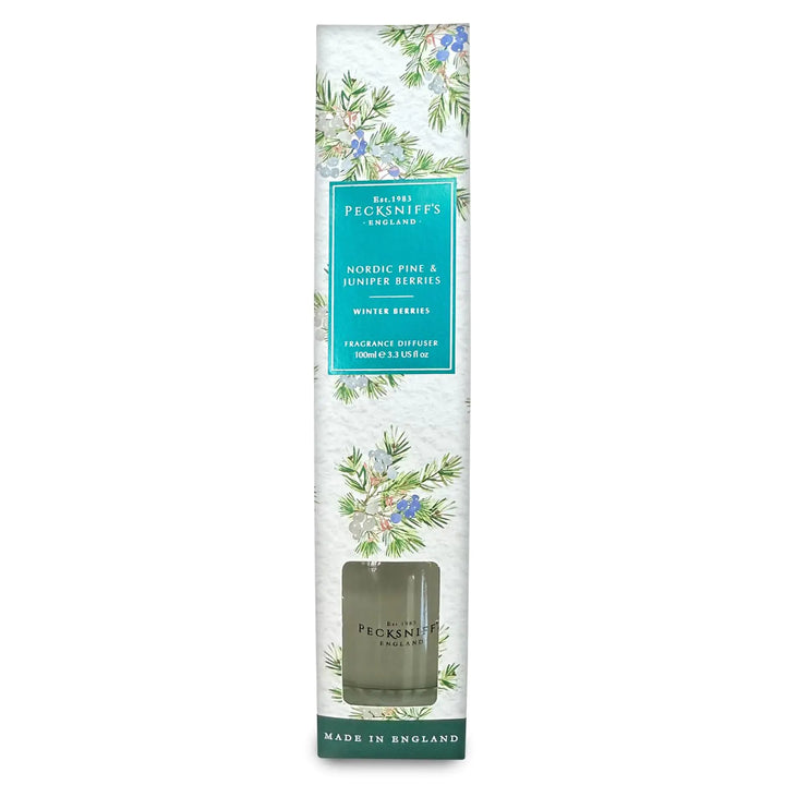 Pecksniffs Nordic Pine and Juniper Berries Diffuser | 100ml/3.38 Fl Oz