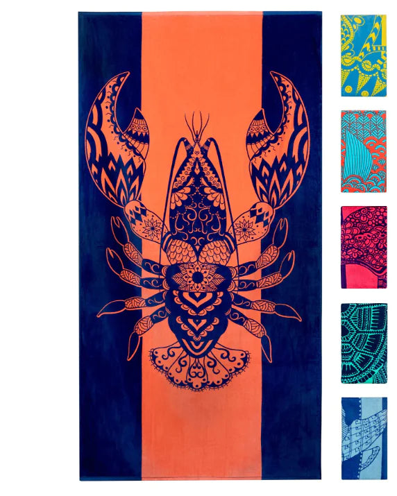 Cute Animal Beach Towel