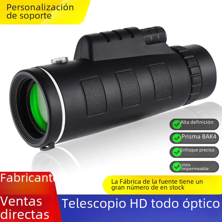 40X60 High-Power HD Monocular with Night Vision