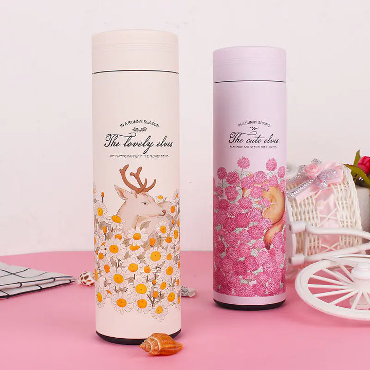 Portable Stainless Steel Insulated Water Bottle for Women