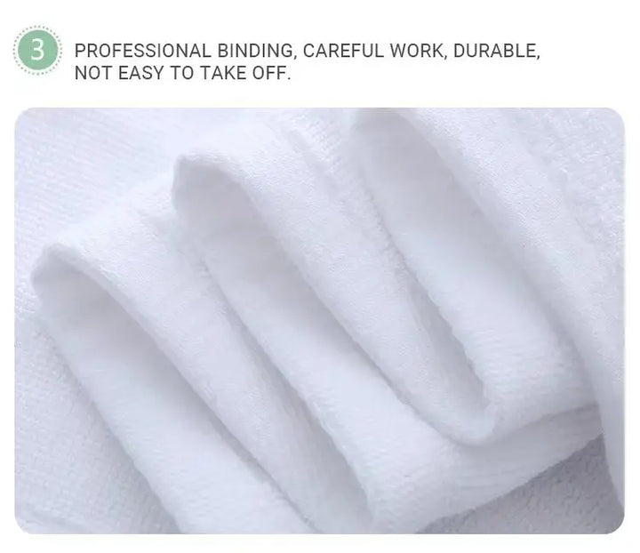 3 Pcs Ultra-Soft Cotton Bath Towel Set for Home