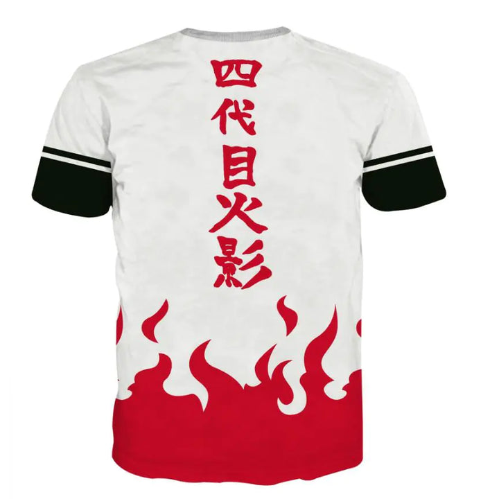 Fashionable Naruto Printed Short Sleeve Shirt