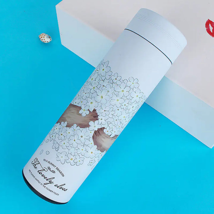 Portable Stainless Steel Insulated Water Bottle for Women