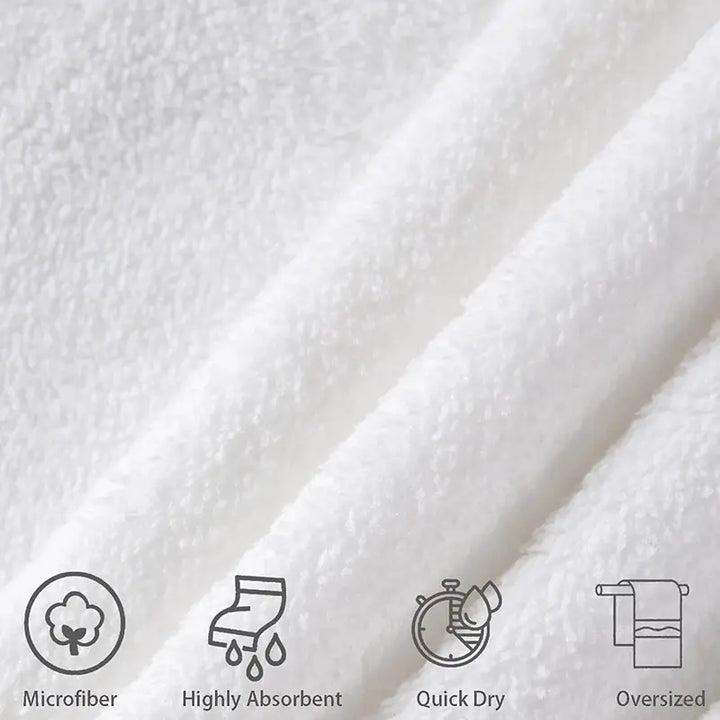 3 Pcs Ultra-Soft Cotton Bath Towel Set for Home