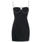 Rhinestone Sling Sexy Slimming Bandage Dress