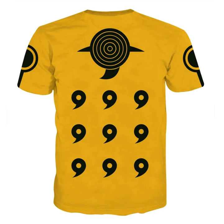 Fashionable Naruto Printed Short Sleeve Shirt