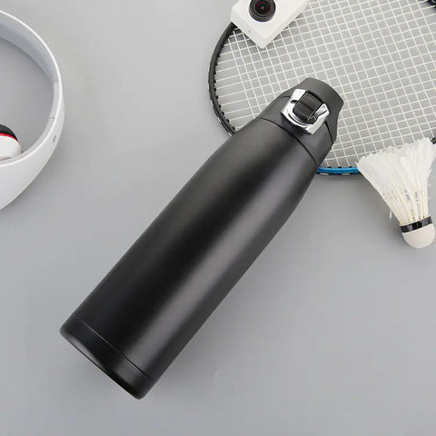 Vacuum Sports Water Bottle - Stainless Steel Insulated