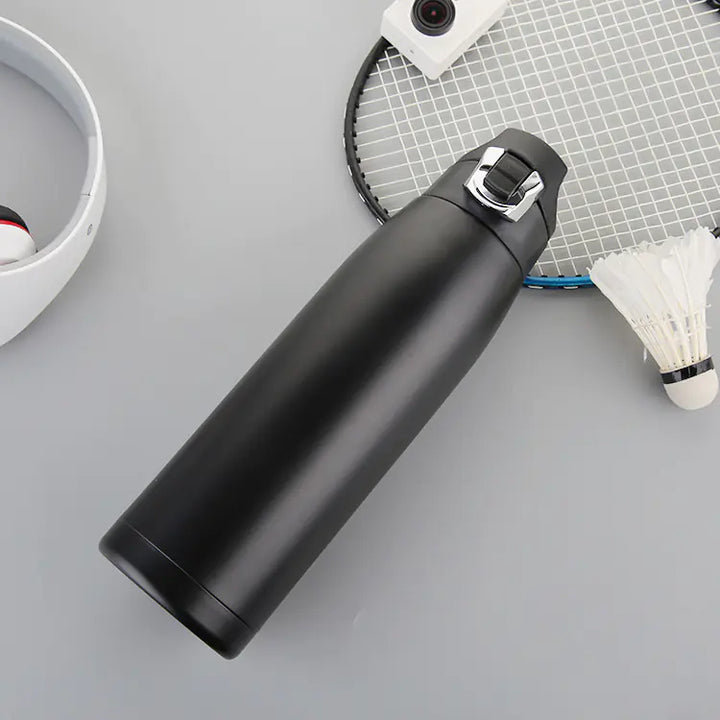 Vacuum Sports Water Bottle - Stainless Steel Insulated