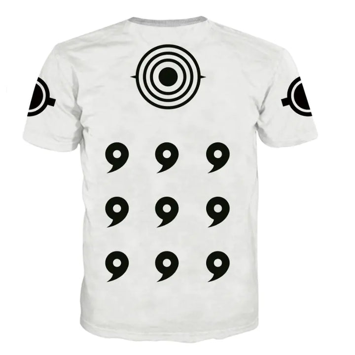 Fashionable Naruto Printed Short Sleeve Shirt